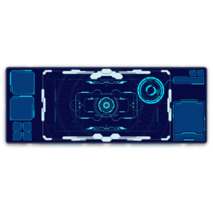 SC012- Blue Cyberpunk Scifi Hud