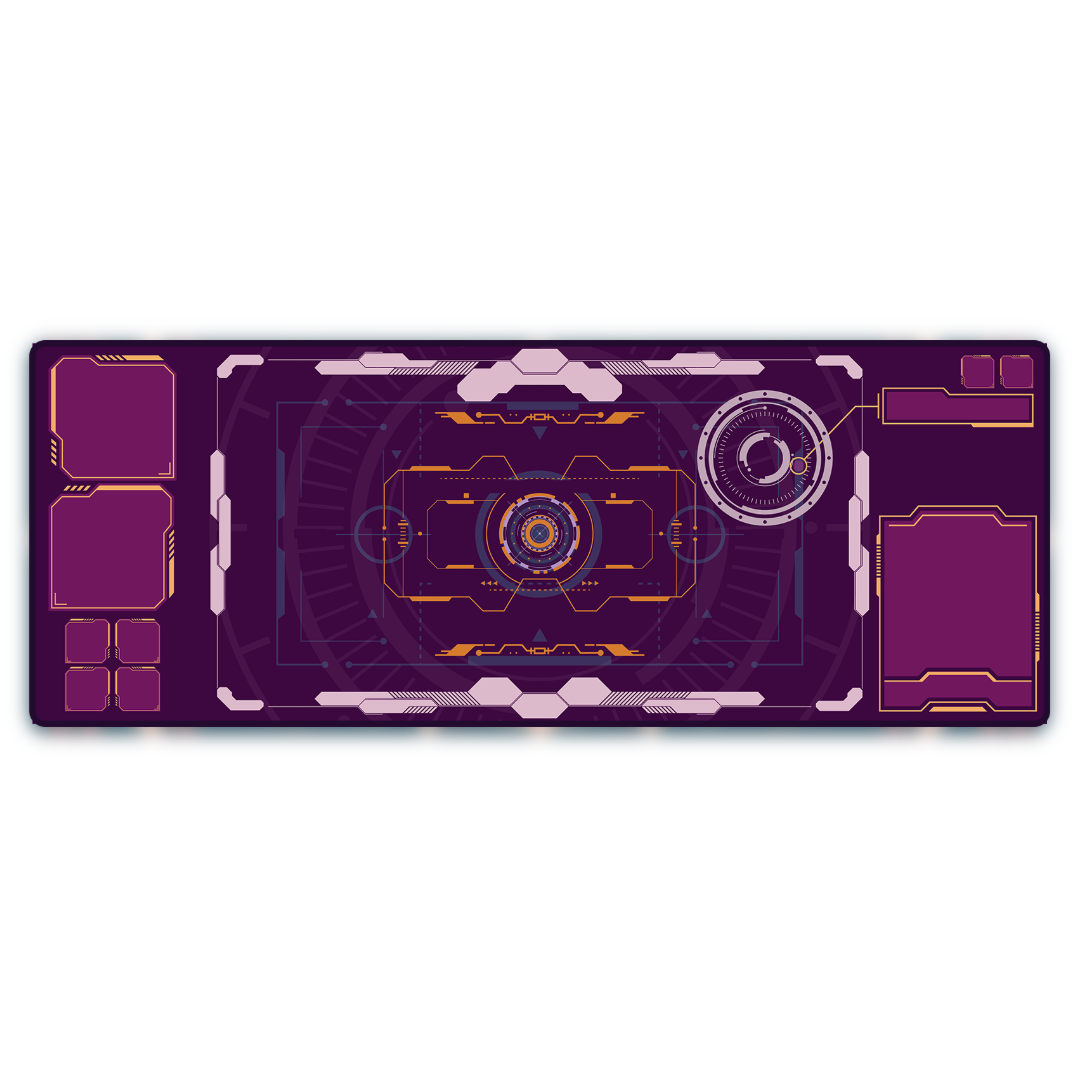 SC011- Red Cyberpunk Scifi Hud