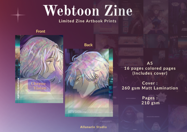 Chrono-vision Webtoon Zines [PRE-ORDER]